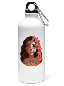 Moana face - Printed Sipper Bottles For Animation Lovers