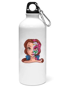 Belle face - Printed Sipper Bottles For Animation Lovers