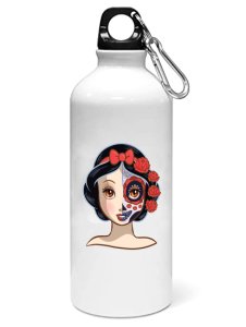 Snowwhite face - Printed Sipper Bottles For Animation Lovers