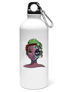 Tiana face - Printed Sipper Bottles For Animation Lovers