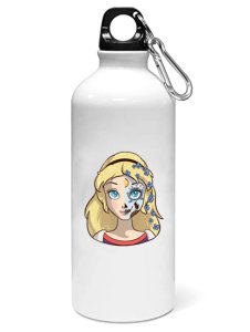 Eilonwy face - Printed Sipper Bottles For Animation Lovers