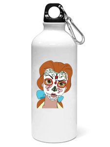 Belle full tattooed face - Printed Sipper Bottles For Animation Lovers