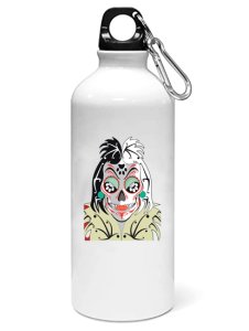 Scary illustration - Printed Sipper Bottles For Animation Lovers