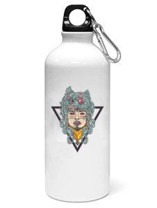Wolf woman - Printed Sipper Bottles For Animation Lovers