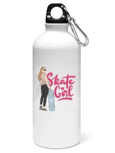 Skate girl - Printed Sipper Bottles For Animation Lovers