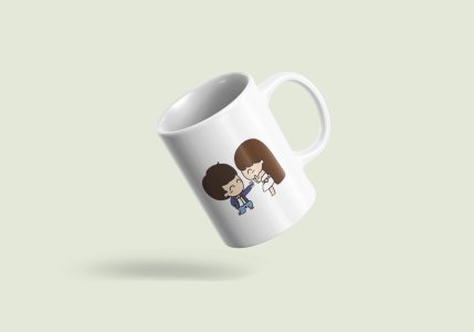 Boy Proposing With Ring - Printed Coffee Mugs For Valentines Day