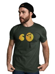 Strong Man Emoji T-shirt (Green) - Clothes for Emoji Lovers -Foremost Gifting Material for Your Friends and Close Ones