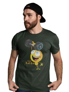 Gym Freck Emoji T-shirt (Green) - Clothes for Emoji Lovers -Foremost Gifting Material for Your Friends and Close Ones