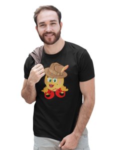 See The Handcuff Emoji Printed T-shirt - Clothes for Emoji Lovers - Suitable for Fun Events - Foremost Gifting Material for Your Friends and Close Ones