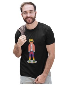 A young Laughing Emoji Boy Printed T-shirt - Clothes for Emoji Lovers - Suitable for Fun Events - Foremost Gifting Material for Your Friends and Close Ones