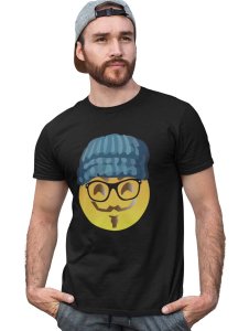 Moustaque Face Emoji T-shirt - Clothes for Emoji Lovers - Suitable for Fun Events - Foremost Gifting Material for Your Friends and Close Ones