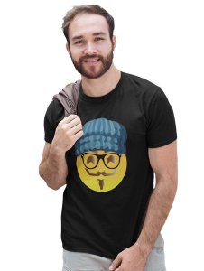 Moustaque Face Emoji T-shirt - Clothes for Emoji Lovers - Suitable for Fun Events - Foremost Gifting Material for Your Friends and Close Ones