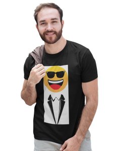 Real Gentleman Emoji T-shirt - Clothes for Emoji Lovers - Suitable for Fun Events - Foremost Gifting Material for Your Friends and Close Ones