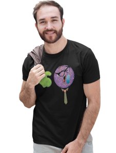 Strong Man in Violet Emoji T-shirt - Clothes for Emoji Lovers - Suitable for Fun Events - Foremost Gifting Material for Your Friends and Close Ones
