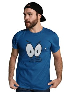 Angry Big Eyes Emoji T-shirt - Clothes for Emoji Lovers - Suitable for Fun Events - Foremost Gifting Material for Your Friends and Close Ones