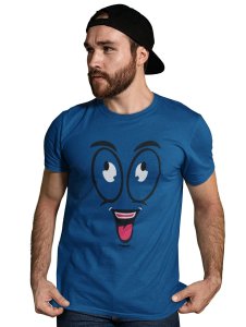 Looking Up Emoji T-shirt - Clothes for Emoji Lovers - Suitable for Fun Events - Foremost Gifting Material for Your Friends and Close Ones