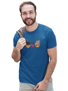 Rabbit-teeth Couple Emoji T-shirt - Clothes for Emoji Lovers - Suitable for Fun Events - Foremost Gifting Material for Your Friends and Close Ones