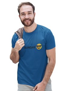 Sunday Look Emoji T-shirt - Clothes for Emoji Lovers - Suitable for Fun Events - Foremost Gifting Material for Your Friends and Close Ones