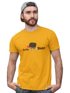 Alcoholic Emoji T-shirt (Yellow) - Clothes for Emoji Lovers - Suitable for Fun Events - Foremost Gifting Material for Your Friends and Close Ones