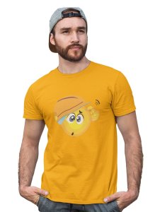 Engineer Emoji T-shirt (Yellow) - Clothes for Emoji Lovers - Suitable for Fun Events - Foremost Gifting Material for Your Friends and Close Ones