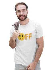 Mood off Emoji T-shirt (White) - Clothes for Emoji Lovers -Foremost Gifting Material for Your Friends and Close Ones