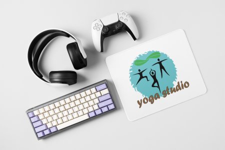 Yoga studio - yoga themed mousepads