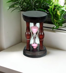 Sand watch /hourglass /sand timer vintage maritime for home decor (Small Size)