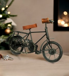 Garnishing iron-wood bicycle toy game for children or used as home decor