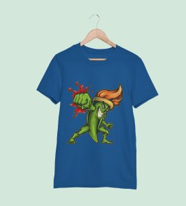 Green thing Illustration art - Printed Tees for men - designed for fun and creative atmosphere around you - youth oriented design
