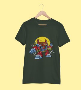 Radio Illustration art - Printed Tees for men - designed for fun and creative atmosphere around you - youth oriented design