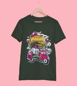 Rider Burger - Printed Tees for men - designed for fun and creative atmosphere around you - youth oriented design