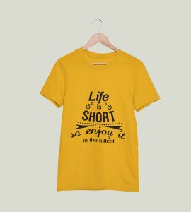 To the fullest Printed Tees for men - super comfy - designed for fun and creative atmosphere around you - youth oriented design