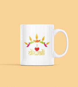 I Love Diwali Coffee Mug - Embrace the Festival of Lights