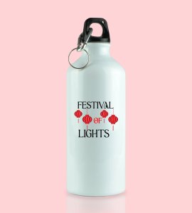 Festival of Lights sipper bottle - Embracing Kandils and Diwali Radiance
