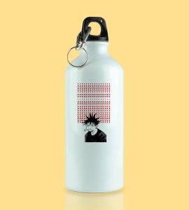 Mystical Jujutsu: Megumi Fushiguro Illustrated Sipper Bottle