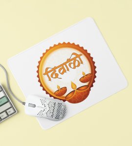 Diwali Diya Lights Mouse Pad - Embrace the Festival's Radiance