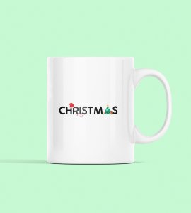 CHRISTMAS Logo Theme Design Coffe Mug Best Gift for Christmas Gift