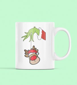 Grinch is Here Theme Coffe Mug for Best Gift Boys Girls Office Friend