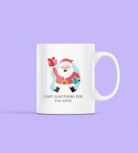 Cuteness Overload: Whimsical Santa Delight Christmas Coffee Mug