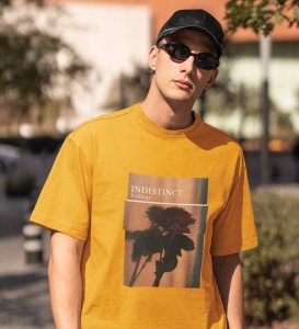 Unresolved by Yellow Street Smart Collection: Men's Oversized Tee with Front Graphic