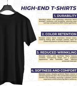 HopOfferWorthwhile In Itself Black Round Neck Cotton Half Sleeved Women's T-Shirt with Printed Graphics