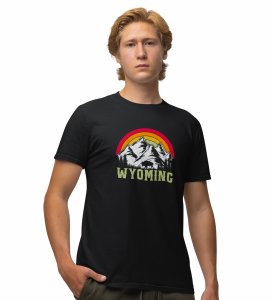 Wyming - Mountain Printed t-shirts - Clothes for travellers and riders -for mens - suitable for all kinds of Adventurous journey- best gifting item for friends and family.