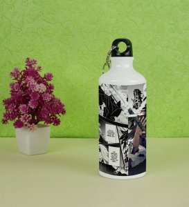 Upper Moon One Kokushibo's Dark Reign Manga Printed Sipper Bottles