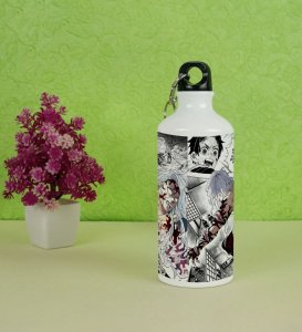 The Demon's King Muzan Monstrous Combat Form Manga Printed Sipper Bottles