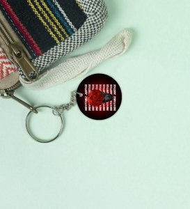 Kiras Vision of ISARAtable Justice Anime Printed Round Keychains Pack of 2