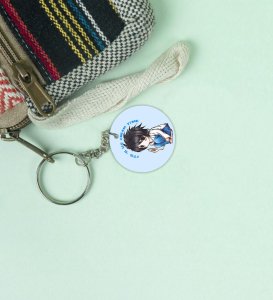 L's Ice Cream Time A Sweet Break for the Brilliant Mind Anime Printed Round Keychain Pack Of 2
