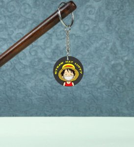 The Joyful Pirate's Journey Anime Printed Round Keychains Pack of 2