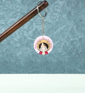 Little Captain of Freedom Anime Printed Round Keychains Pack of 2