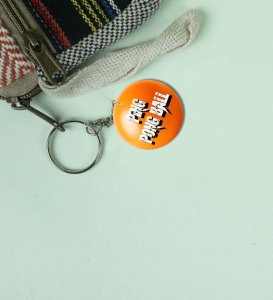 Smash Swing Style Printed Round Keychain Pack of 2