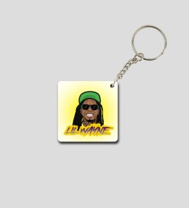 Urban Flow Printed Keychain Set (Pack of 2)
